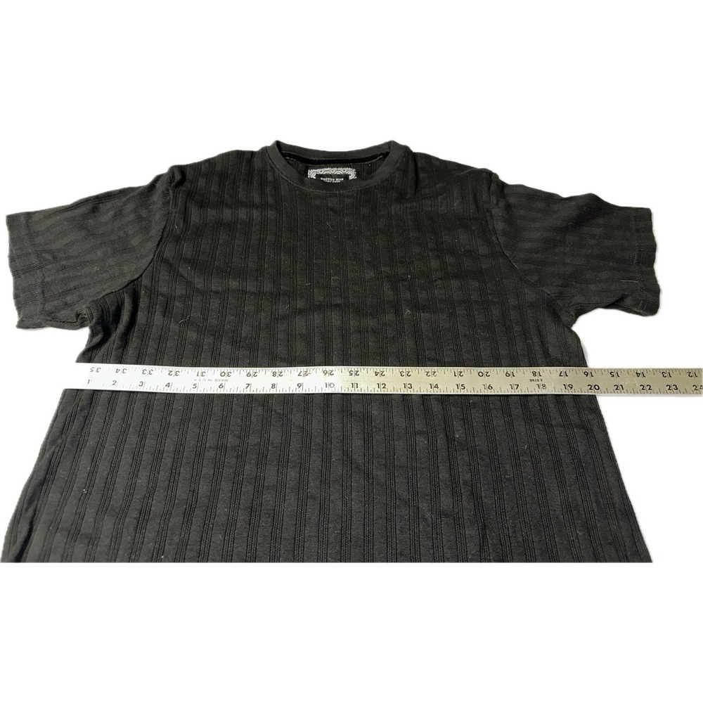 Cactus Man Ricky Singh Black Ribbed Tee T-Shirt Men's Large - Picture 3 of 3